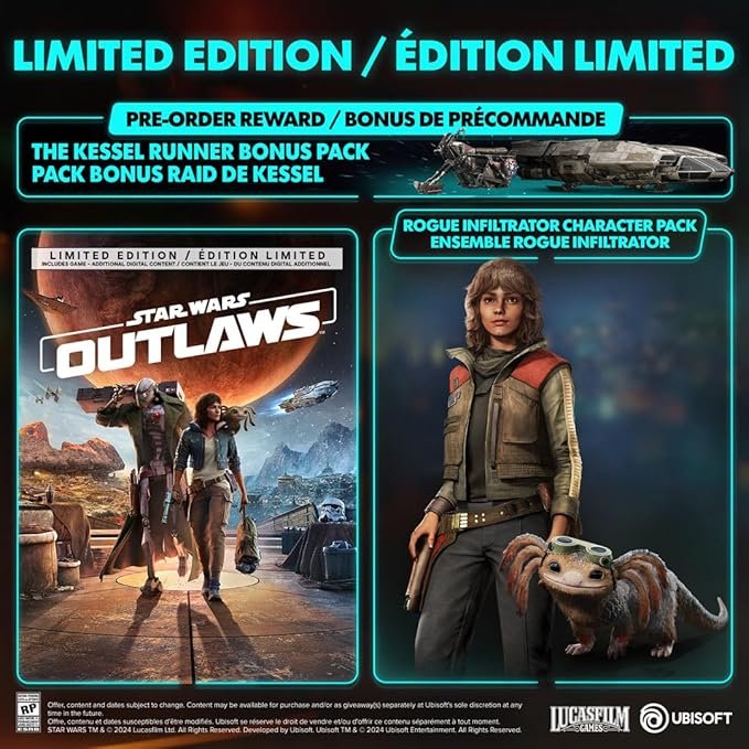 Star Wars Outlaws - Limited Edition (Amazon Exclusive), PlayStation 5